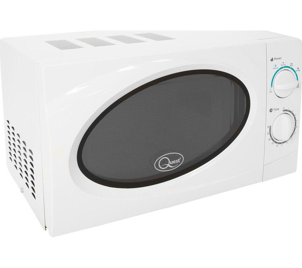 QUEST 35850 Solo Microwave - White