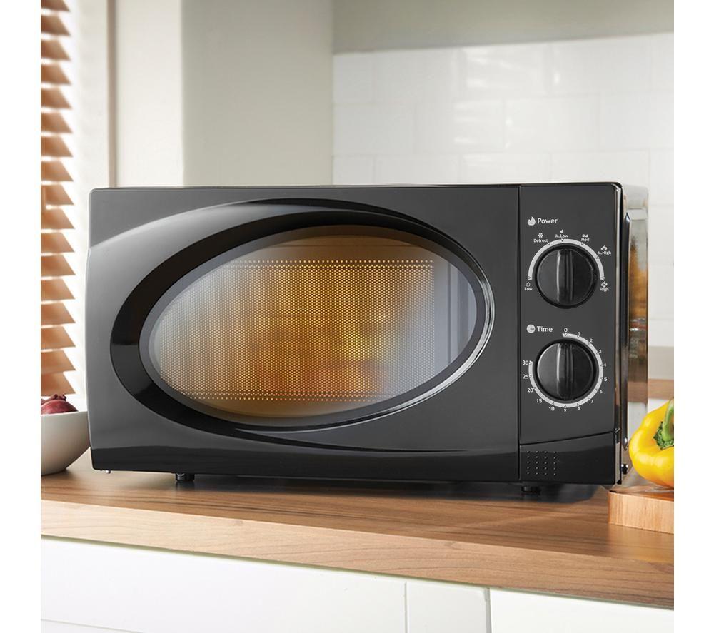 QUEST 35860 Solo Microwave - Black