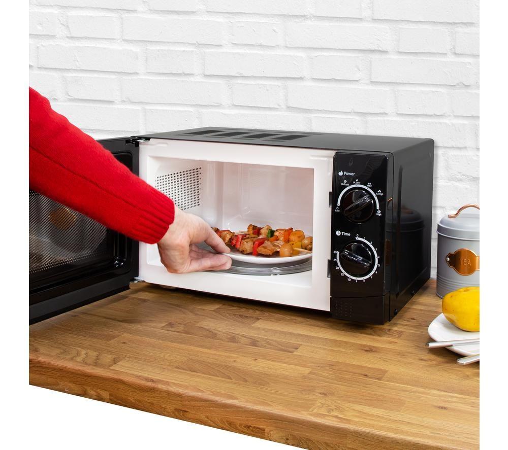 QUEST 35860 Solo Microwave - Black