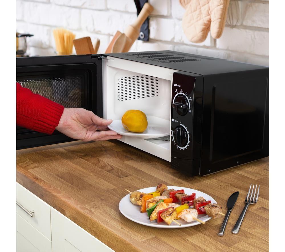 QUEST 35860 Solo Microwave - Black