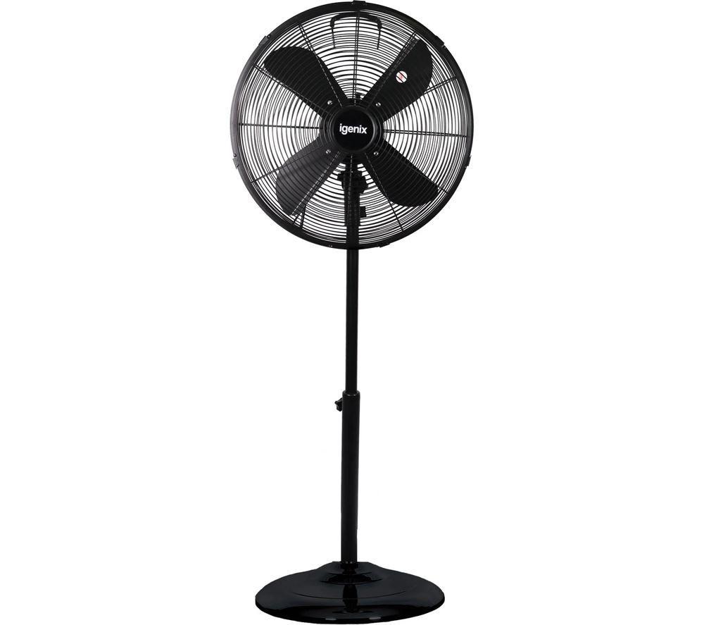 IGENIX DF1660BL 16" Pedastal Fan - Black