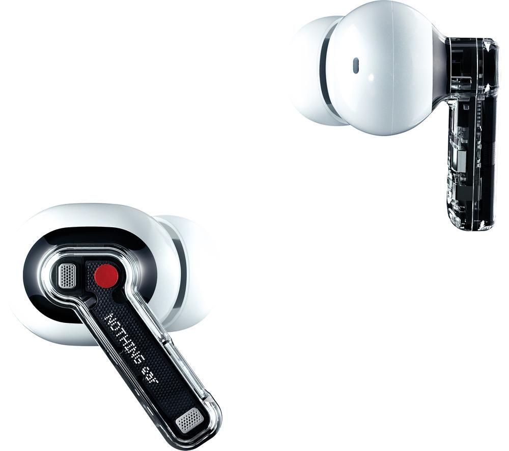 NOTHING Ear Wireless Bluetooth Noise-Cancelling Earbuds - White