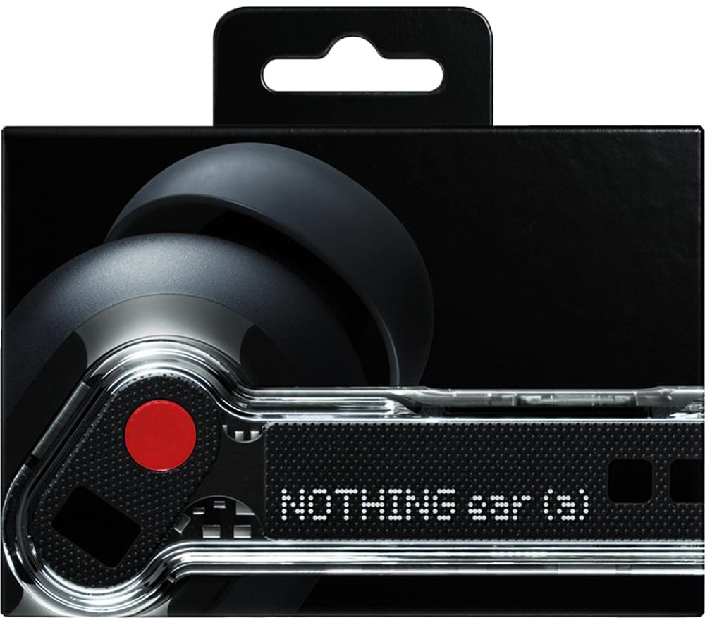 NOTHING Ear (a) Wireless Bluetooth Noise-Cancelling Earbuds - Black