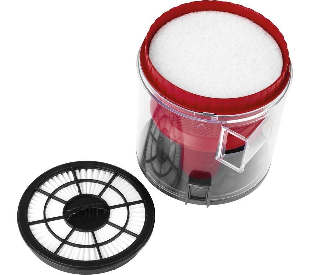 BELDRAY Compact Vac Lite BEL0700 Aspiradora Cilíndrica sin Bolsa - Roja