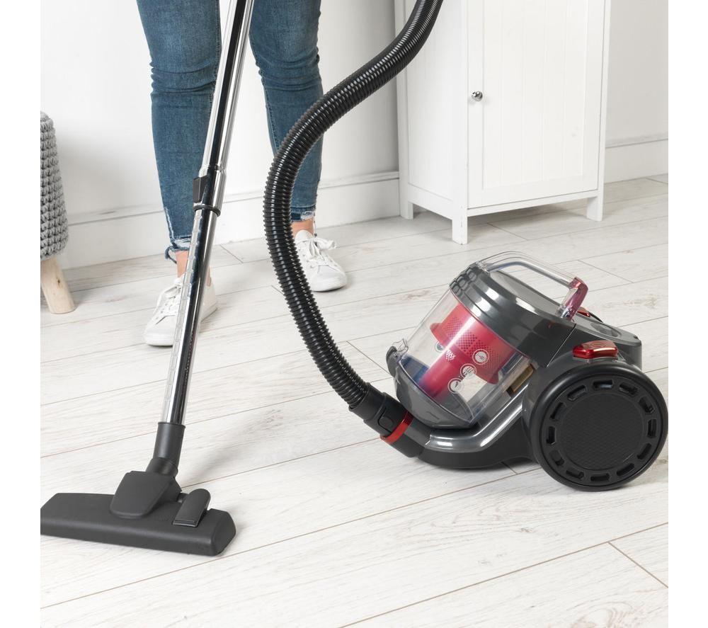 BELDRAY Compact Vac Lite BEL0700 Aspiradora Cilíndrica sin Bolsa - Roja