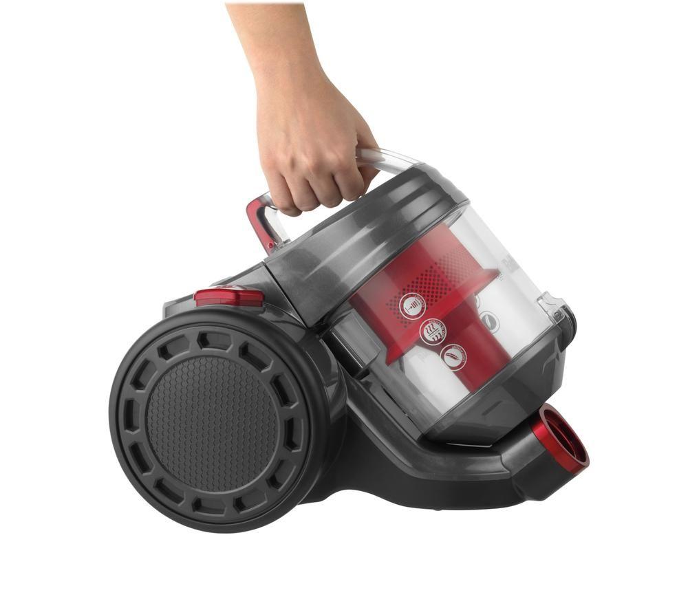BELDRAY Compact Vac Lite BEL0700 Aspiradora Cilíndrica sin Bolsa - Roja