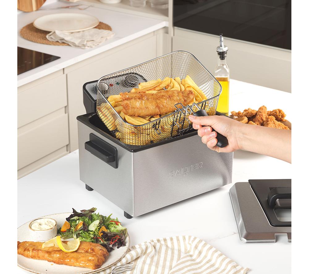 SALTER EK6266 Freidora - Plata