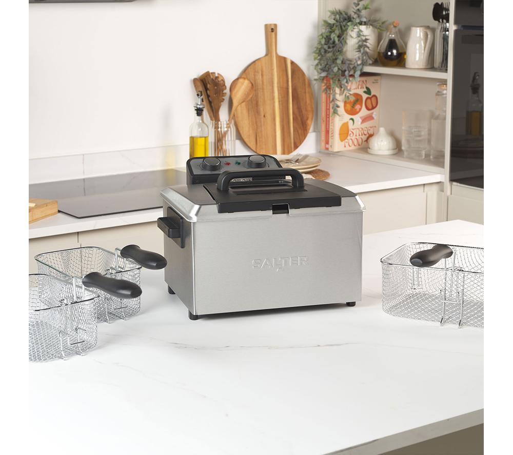SALTER EK6266 Freidora - Plata