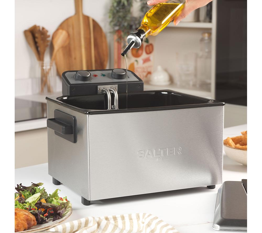 SALTER EK6266 Freidora - Plata