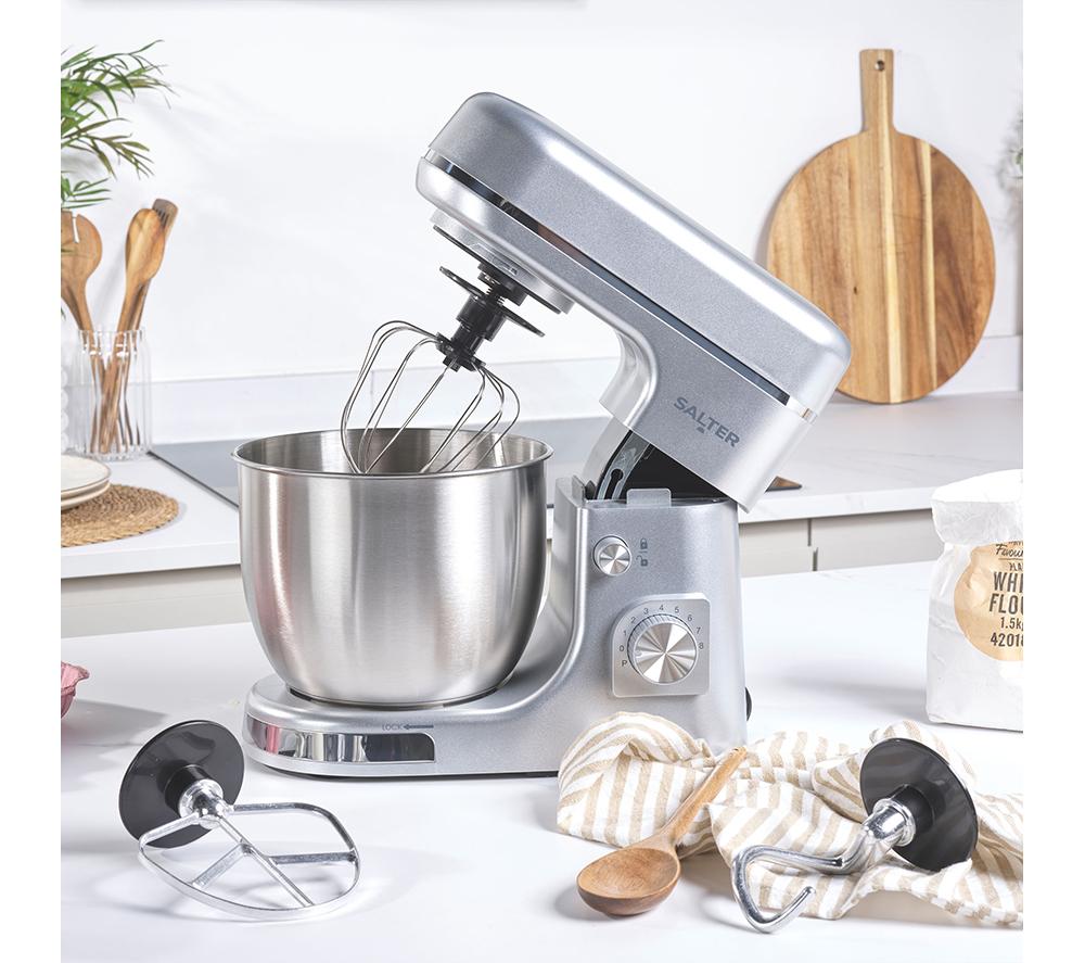 SALTER Aspen EK6147MMS Stand Mixer - Silver