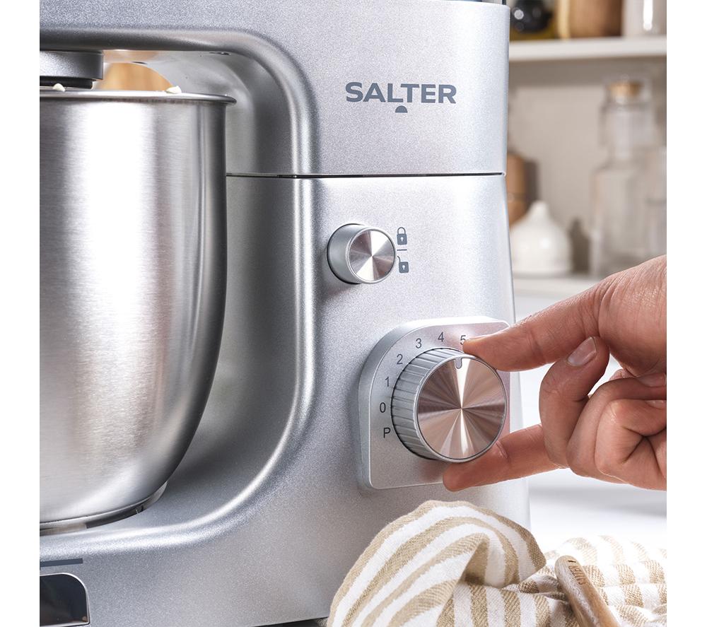 SALTER Aspen EK6147MMS Stand Mixer - Silver