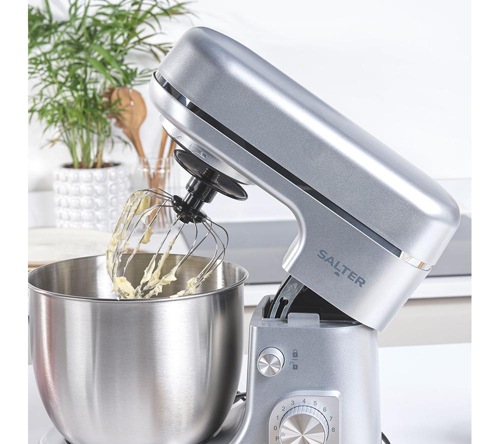 SALTER Aspen EK6147MMS Stand Mixer - Silver