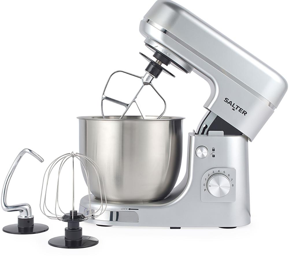 SALTER Aspen EK6147MMS Stand Mixer - Silver