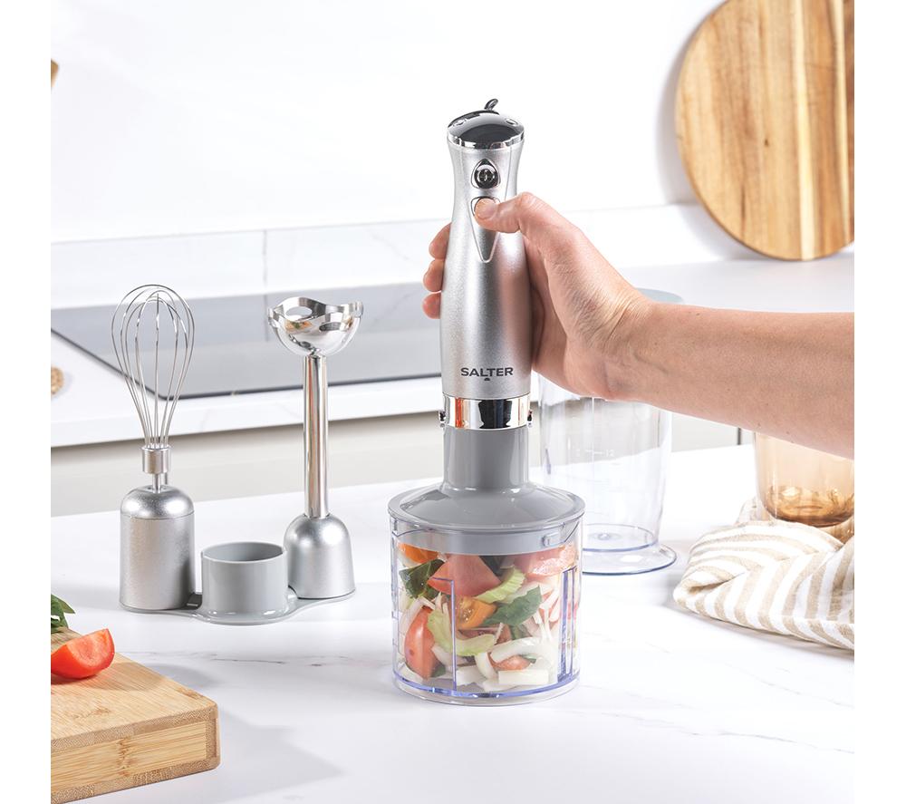 SALTER Aspen EK6354MMS Batidora de Mano - Plata