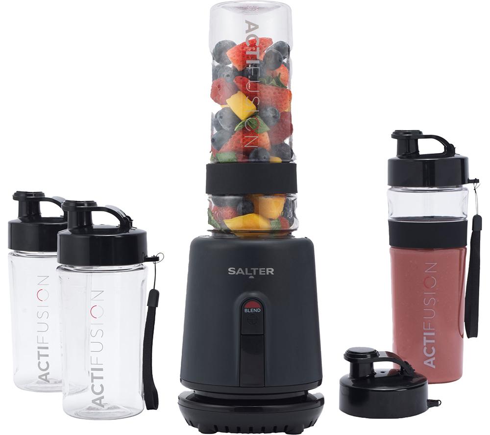 SALTER Kuro Actifusion Blender with 4 Blending Cups