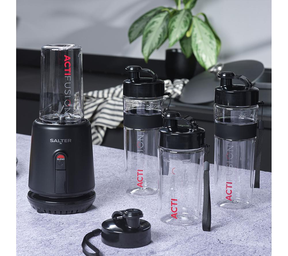 SALTER Kuro Actifusion Standmixer mit 4 Mixbechern