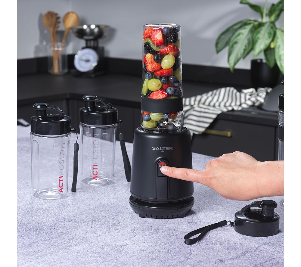 SALTER Kuro Actifusion Standmixer mit 4 Mixbechern