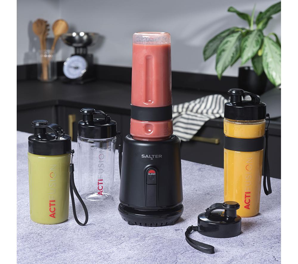 SALTER Kuro Actifusion Standmixer mit 4 Mixbechern