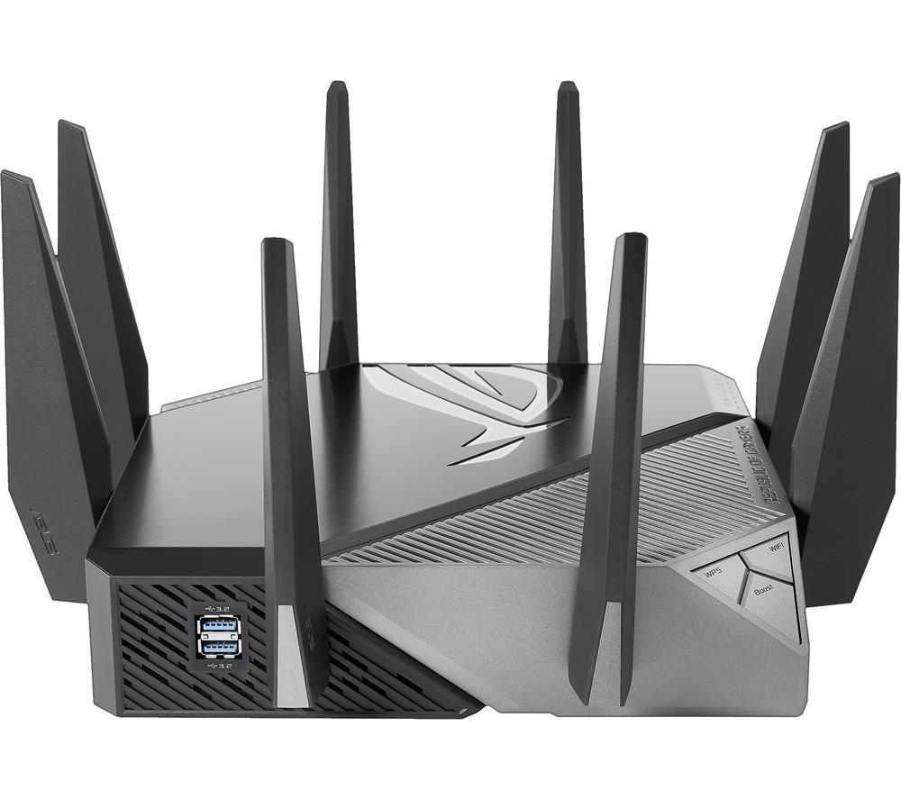 ASUS ROG Rapture GT-AXE11000 WiFi Router - AXE 11000, Tri-band