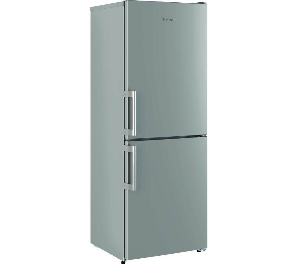 INDESIT Low Frost IB55 532 S UK 50/50 Fridge Freezer - Silver