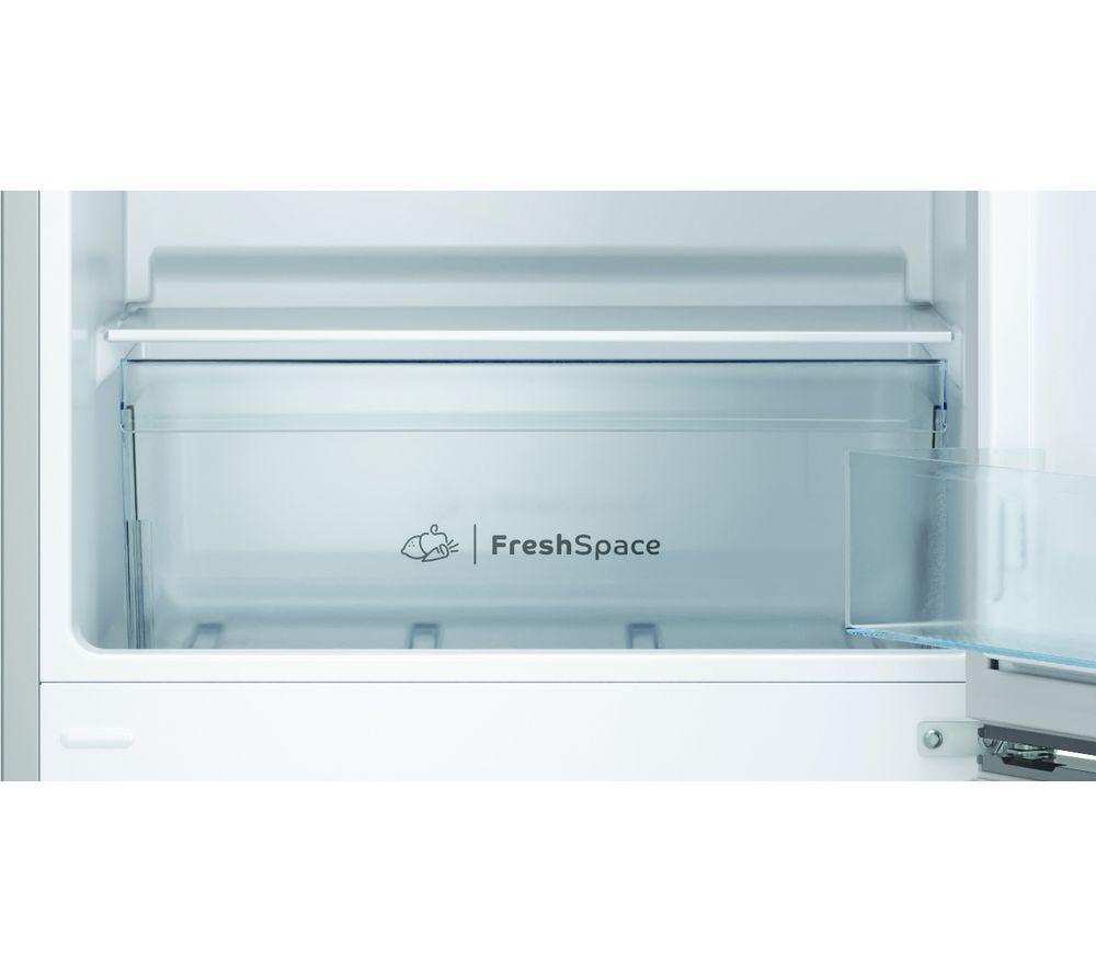 INDESIT Low Frost IB55 532 S UK 50/50 Fridge Freezer - Silver