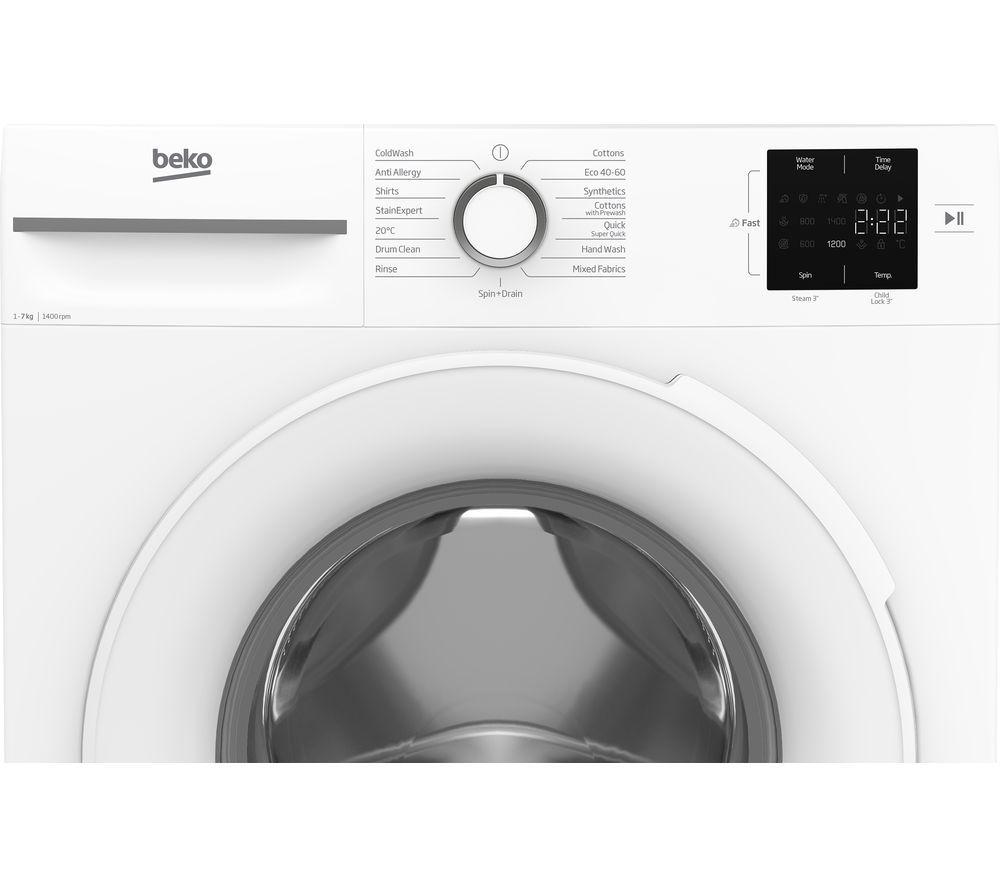 BEKO BM3WT3741W 7 kg 1400 Spin Washing Machine - White