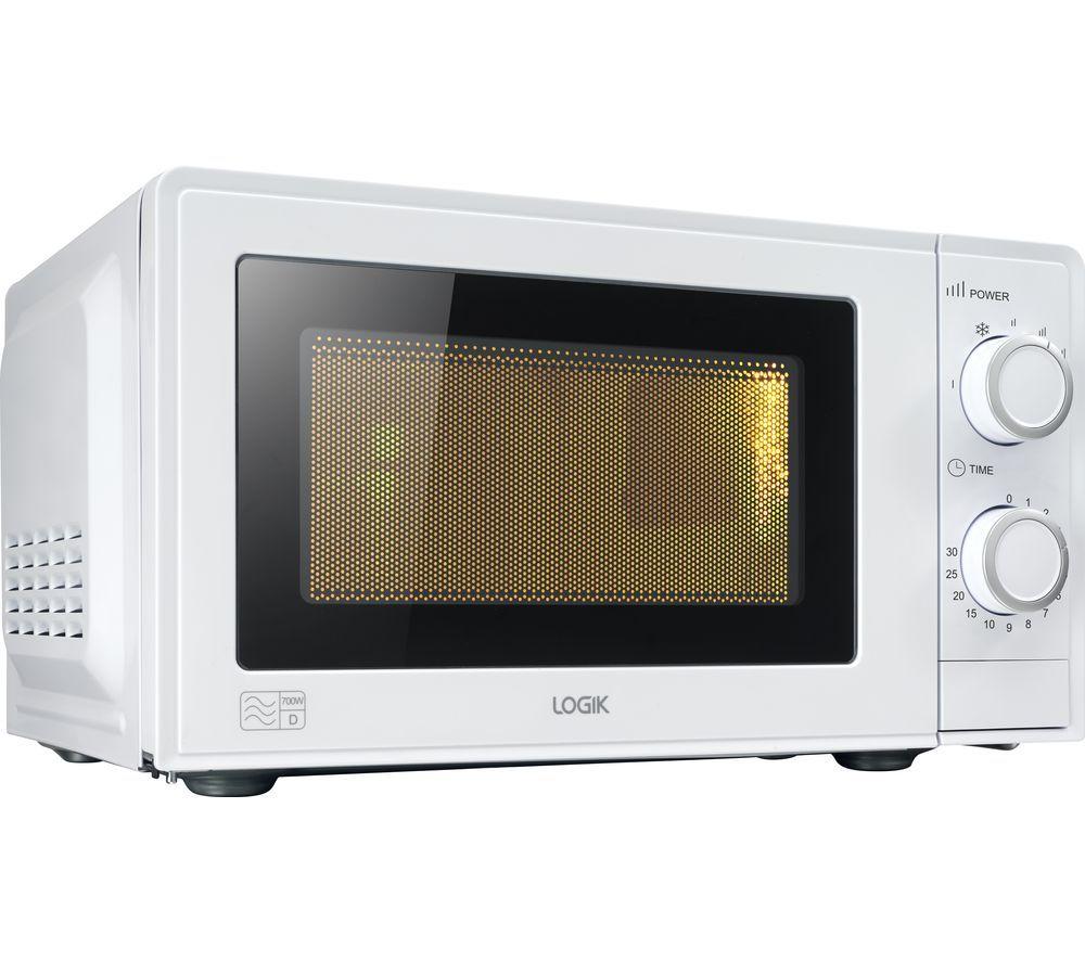 LOGIK LMW24 Microondas Compacto Solo - Blanco