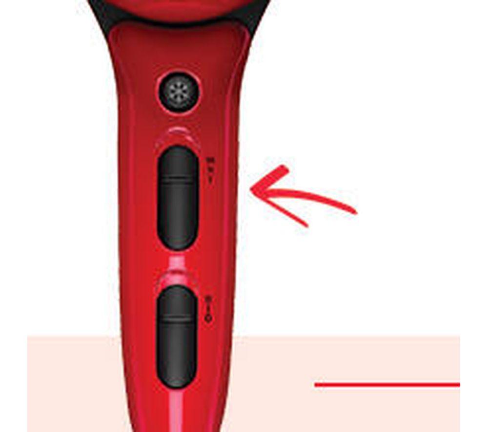 REVLON Airflow Control Hair Dryer - Red