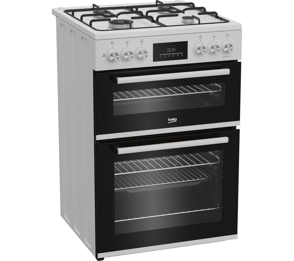BEKO Pro FDD6231W 60 cm Dual Fuel Cooker - White