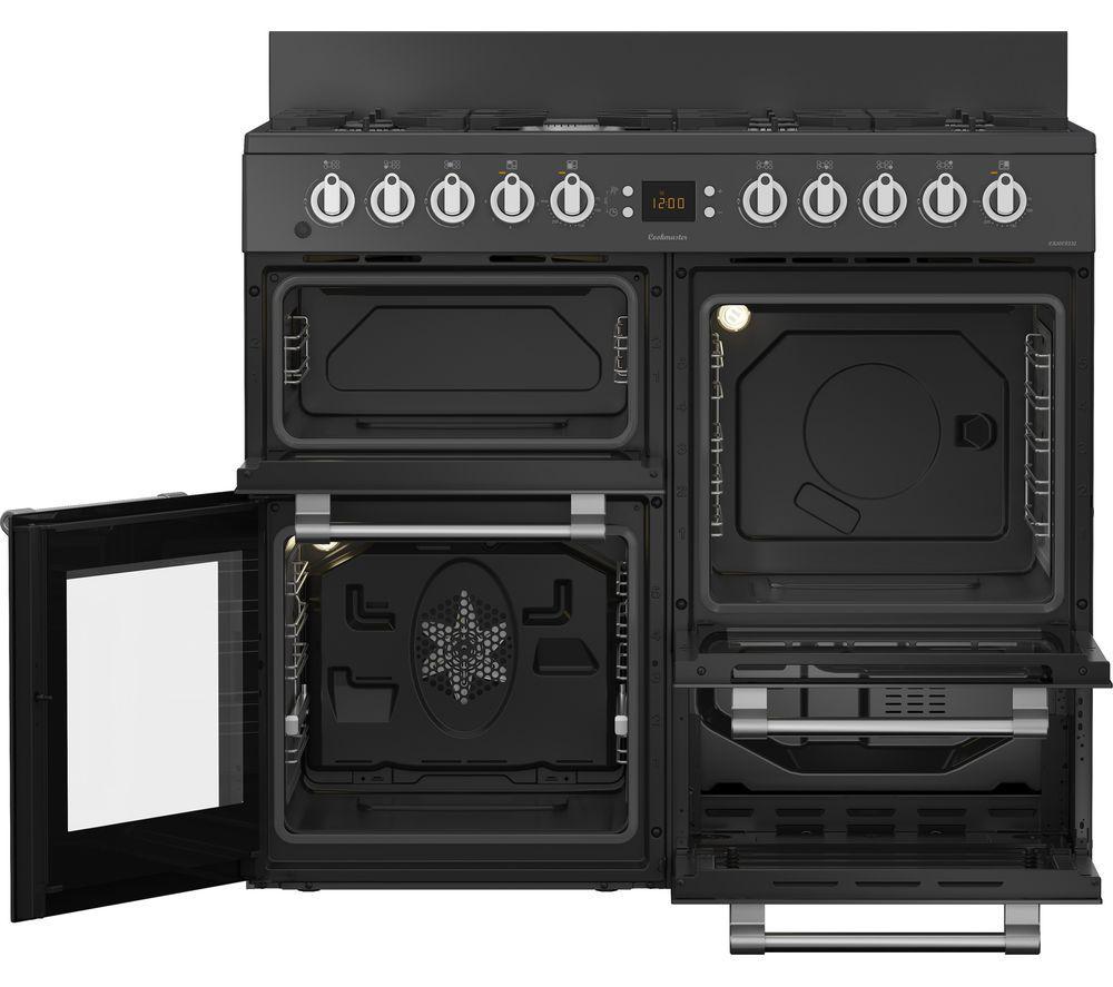 LEISURE Cookmaster CK100F232T 100 cm Dual Fuel Range Cooker - Anthracite