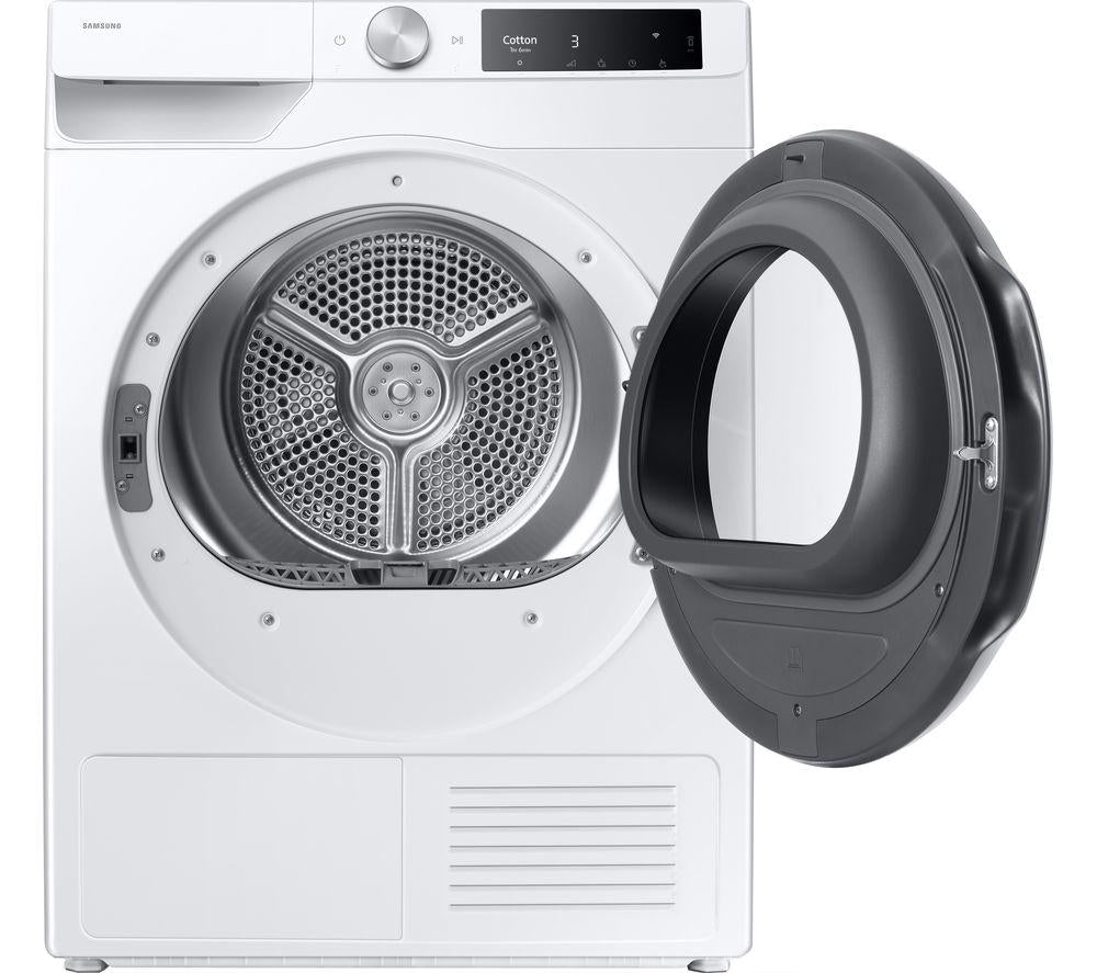 SAMSUNG Series 6 OptimalDry DV90T6240LE/S1 9 kg Heat Pump Tumble Dryer - White