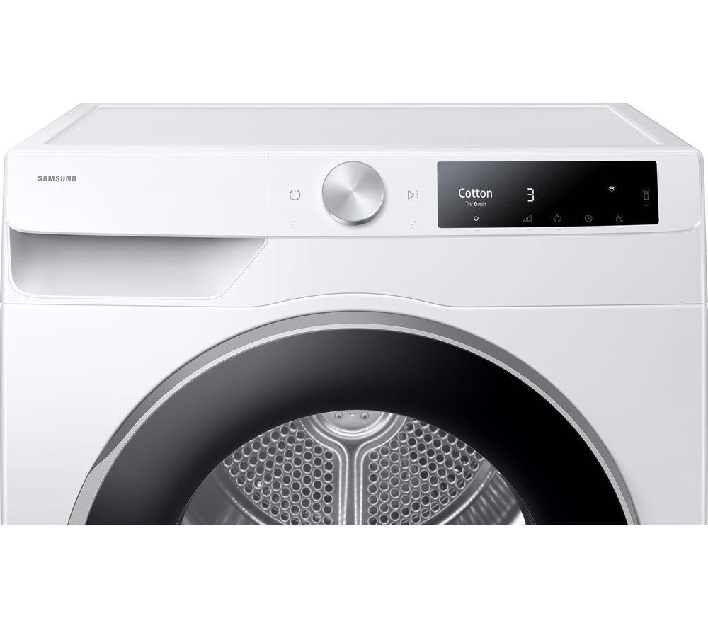 SAMSUNG Series 6 OptimalDry DV90T6240LE/S1 9 kg Heat Pump Tumble Dryer - White
