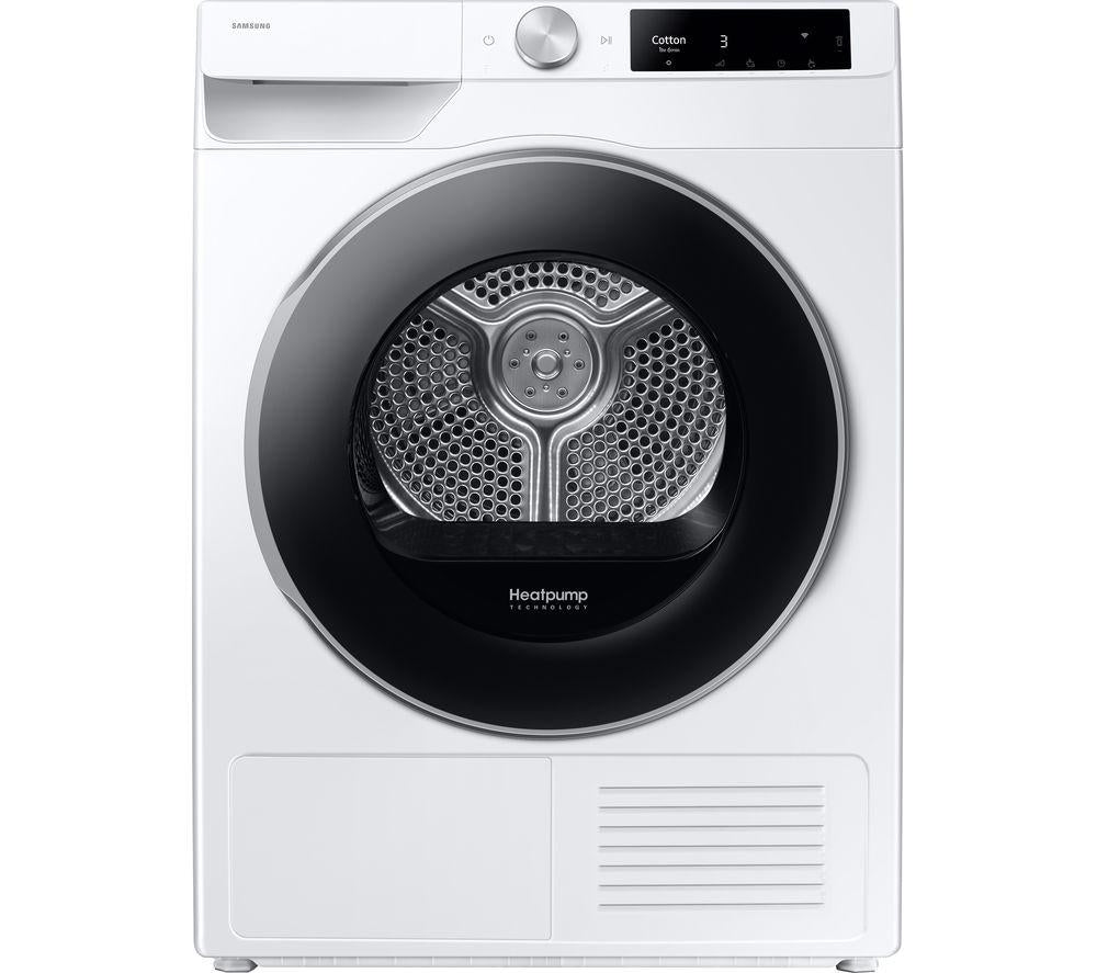 SAMSUNG Series 6 OptimalDry DV90T6240LE/S1 9 kg Heat Pump Tumble Dryer - White
