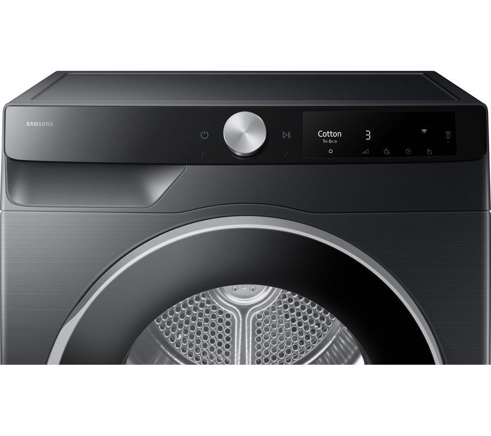 SAMSUNG Series 7 OptimalDry DV90T6240LB/S1 9 kg Heat Pump Tumble Dryer - Black