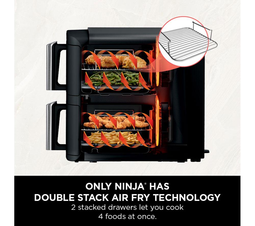 Freidora de aire NINJA Double Stack SL300UK - Negra