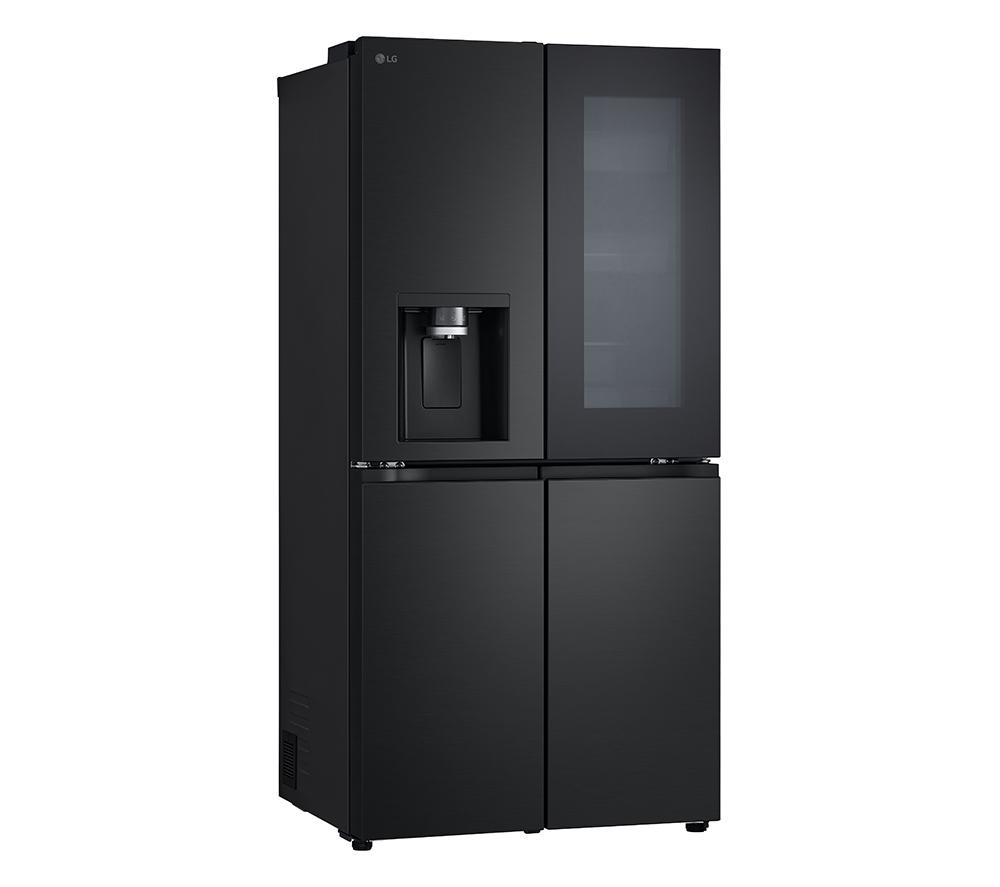 LG InstaView GMG860EPBE Smart Fridge Freezer - Matte Black