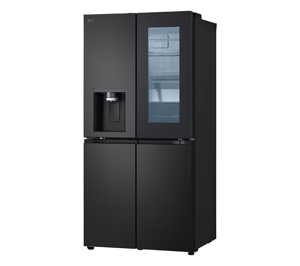 LG InstaView GMG860EPBE Smart Fridge Freezer - Matte Black