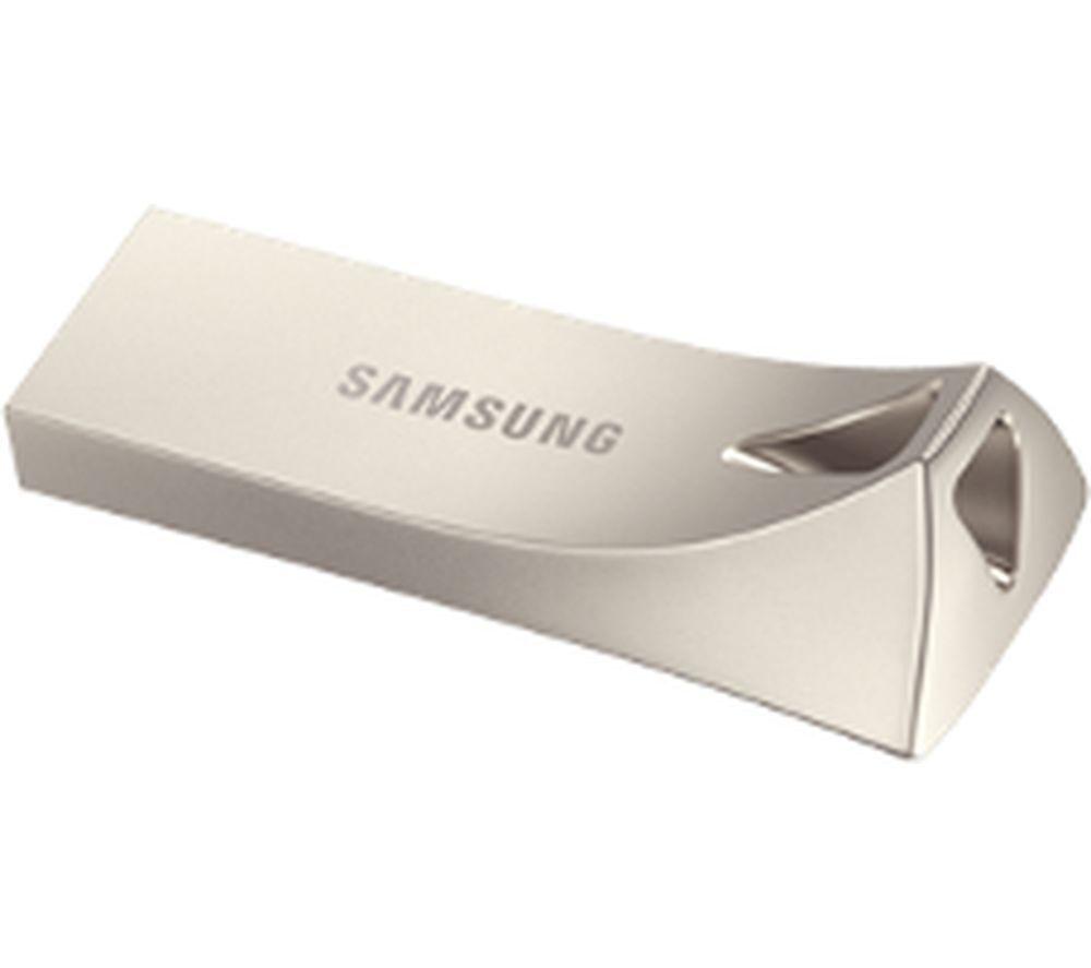 SAMSUNG Bar Plus USB 3.2 Memory Stick - 512 GB, Champagne Silver