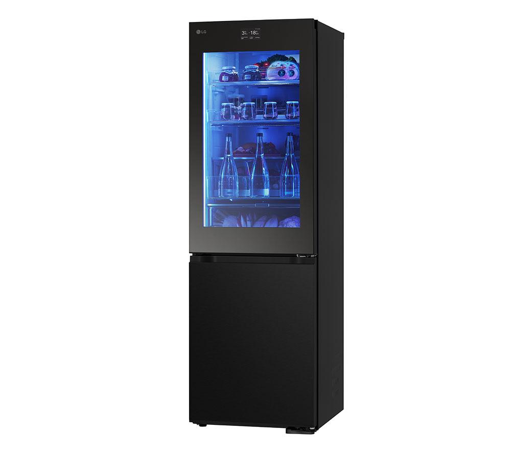 LG InstaView GBG7190CEV Smart 60/40 Fridge Freezer - Essence Black Steel