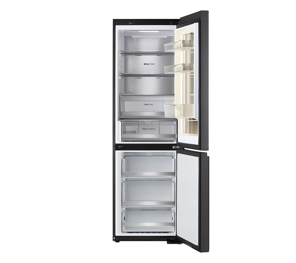 LG InstaView GBG7190CEV Smart 60/40 Fridge Freezer - Essence Black Steel