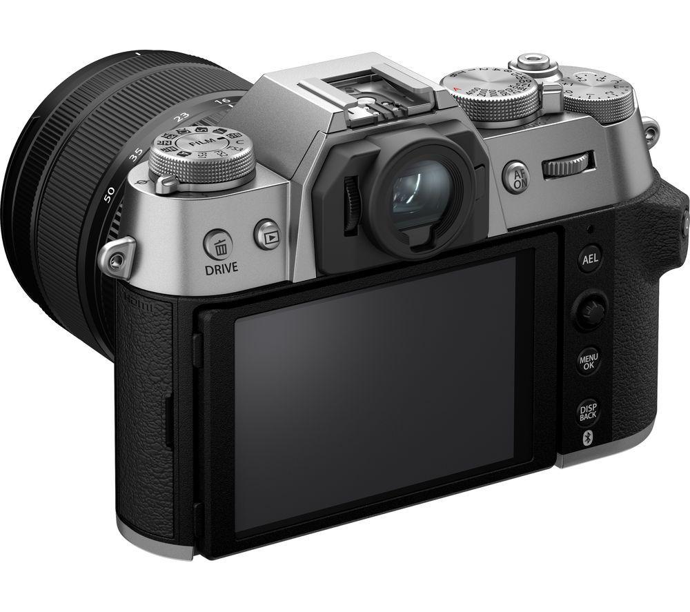 FUJIFILM X-T50 Mirrorless Camera with FUJINON XF 16-50 mm f/2.8-4.8 R LM WR Lens - Silver