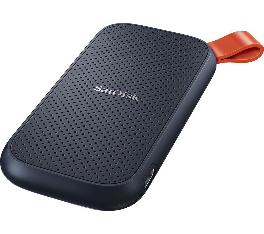 SANDISK Portable External SSD - 1 TB, Black