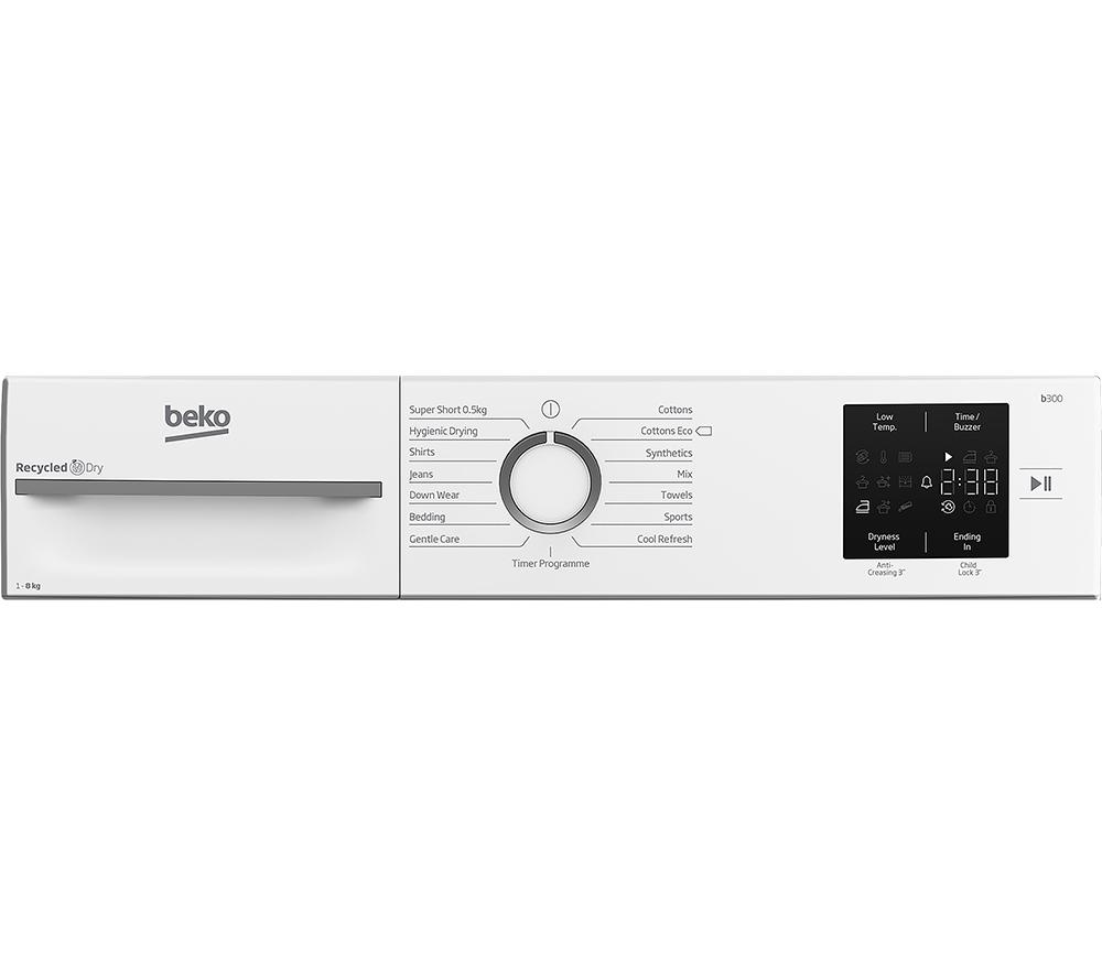 BEKO Pro BM3T3822W 8 kg Wärmepumpentrockner - Weiß