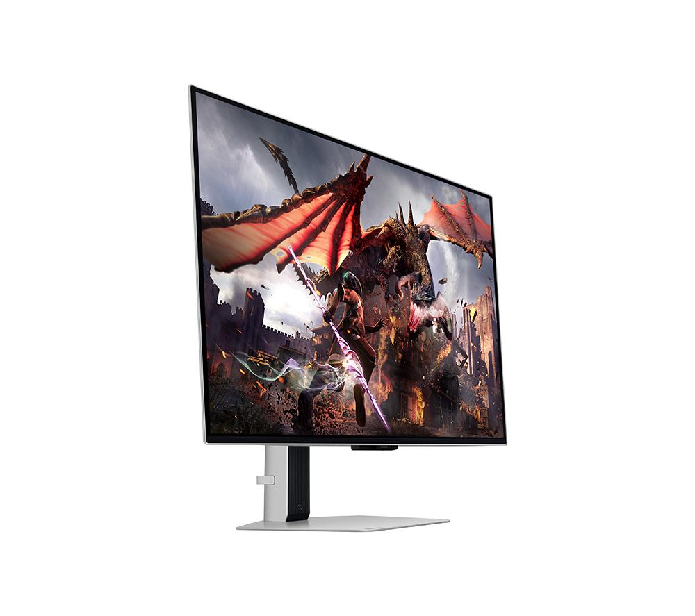 SAMSUNG Odyssey G8 LS32DG802SUXXU 4K Ultra HD 32" OLED Smart Gaming Monitor - Black & Silver