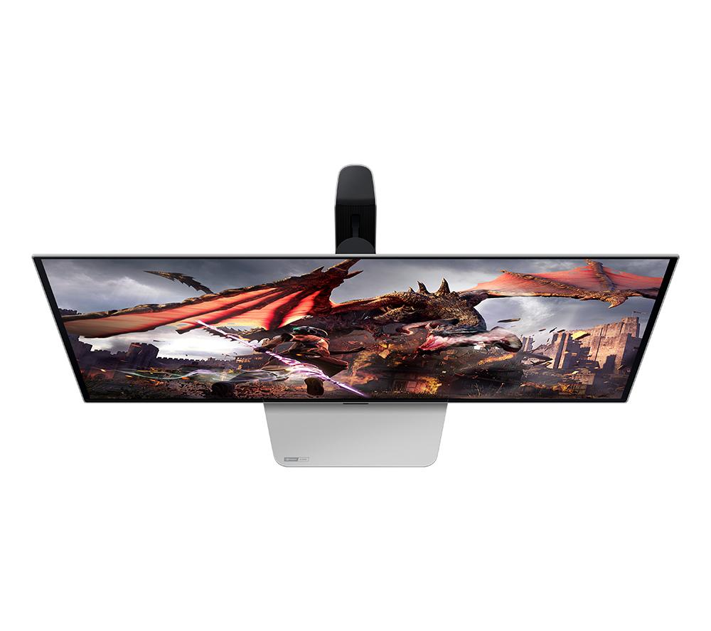 SAMSUNG Odyssey G8 LS32DG802SUXXU 4K Ultra HD 32" OLED Smart Gaming Monitor - Black & Silver