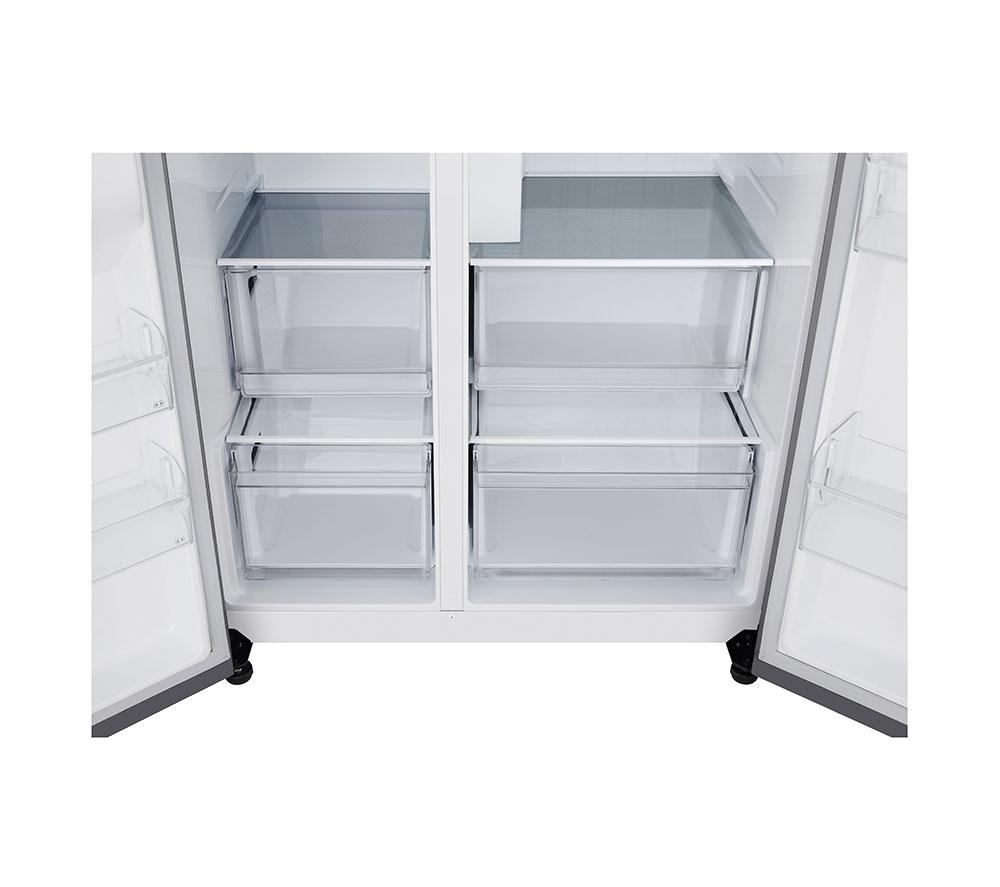 LG NatureFRESH GSLC40PYPE Frigorífico americano - Plata premium