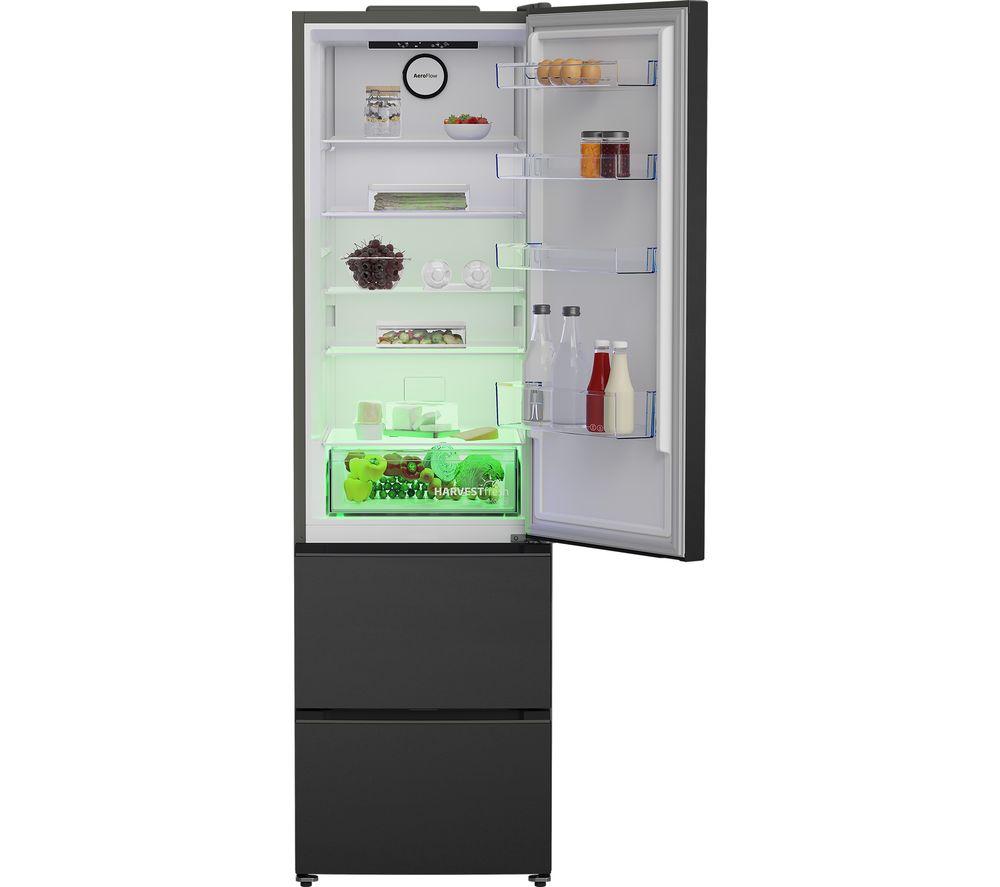 BEKO Pro GNE4603VA 70/30 Fridge Freezer - Anthracite