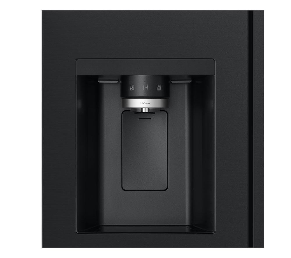 Frigorífico Americano Inteligente LG NatureFRESH GSLE81EPBC - Essence Black Steel