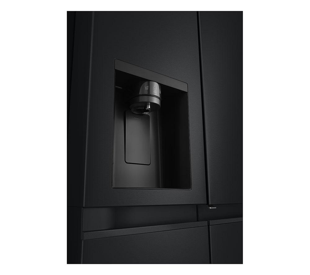 LG NatureFRESH GSJC40EPPE American-Style Fridge Freezer - Matte Black