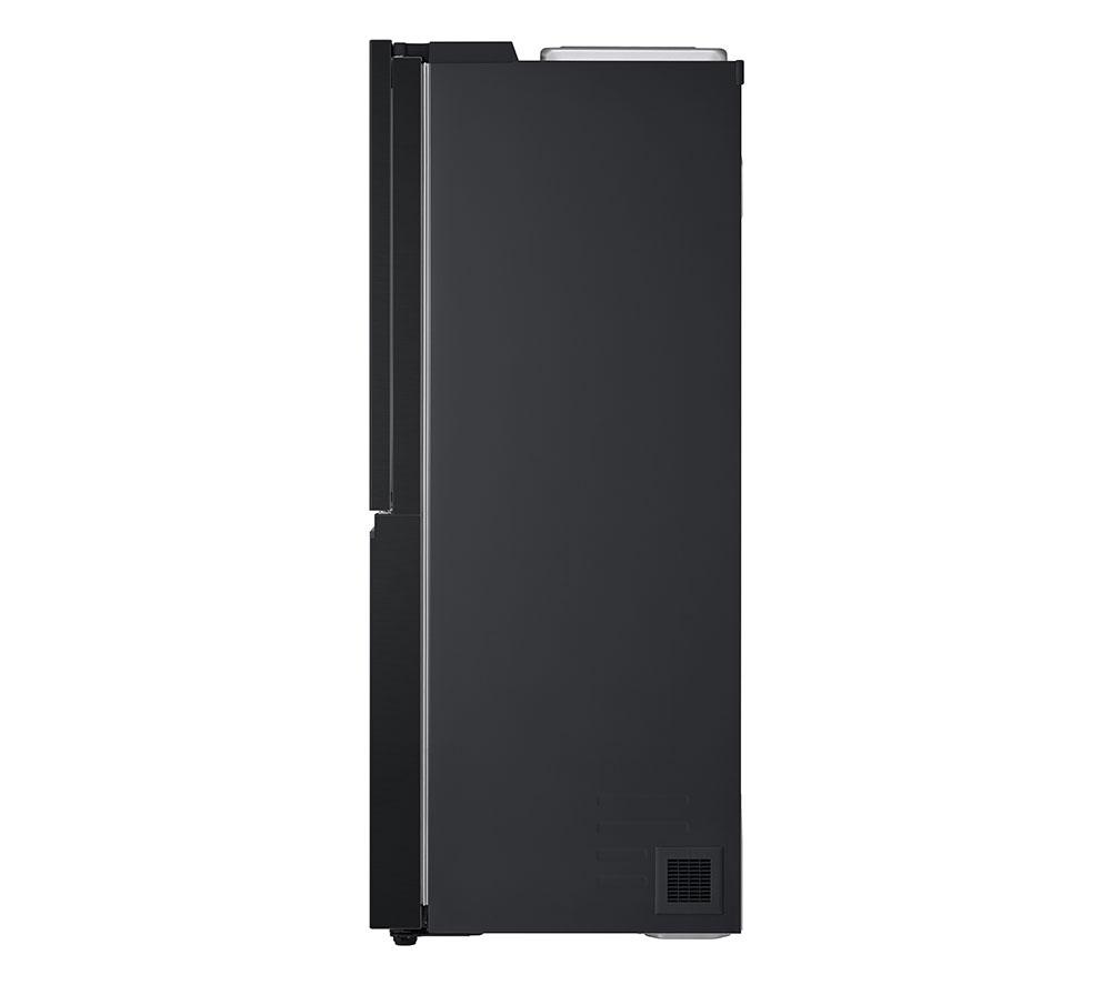 LG NatureFRESH GSJC40EPPE American-Style Fridge Freezer - Matte Black